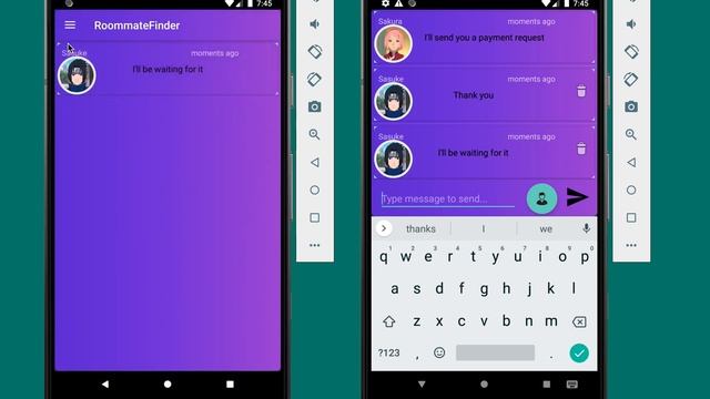 Roommate Finder Application смотреть онлайн