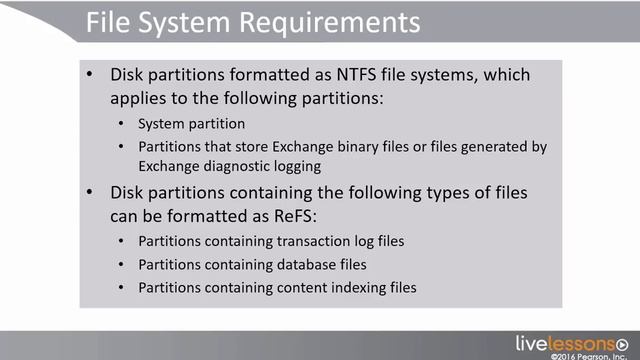 1 3 Exchange Server 2016 Requirements смотреть онлайн