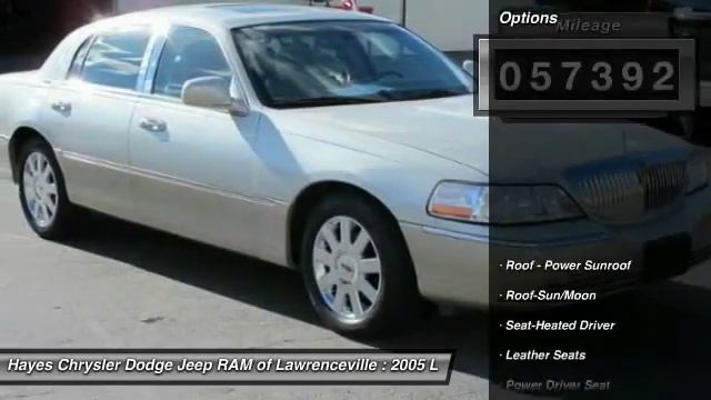 2005 Lincoln Town Car Lawrenceville GA 17043 смотреть онлайн