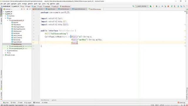 Part9-25장-3-Retrofit API смотреть онлайн