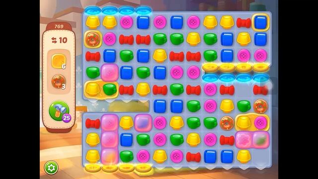 Homescapes - Level 769 Gameplay смотреть онлайн