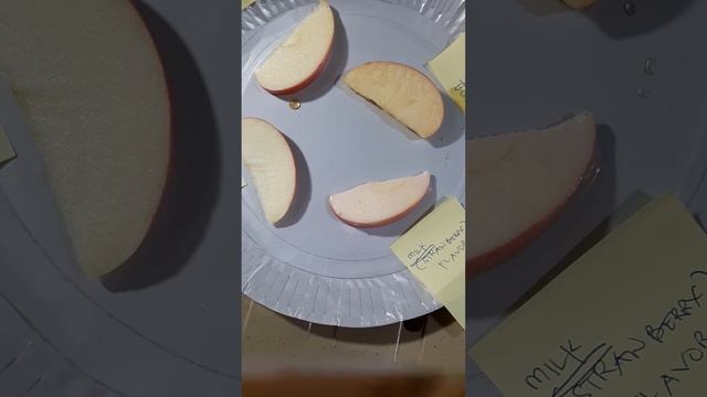 science for grade 7 scientific method:apple dipped into milk, water, lemon and soda. смотреть онлайн