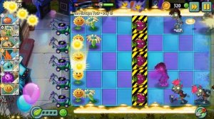 Прохождение Растения против зомби 2, Неоновый миксованый тур, 15-й день