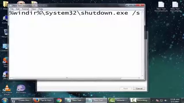 How To Create Shutdown Shortcut In Window 7 смотреть онлайн