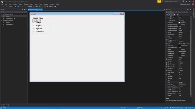 8-C# Checkbox Kullanımı, Microsoft Visual Studio 2017 C# Form Dersleri смотреть онлайн