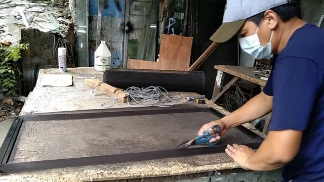Screen Frame for Sliding Window | Video #18 | Ambet Vlog смотреть онлайн