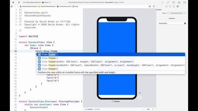 SwiftUI - Adding Colour смотреть онлайн