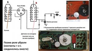 Реле лампы ручного тормоза РС492