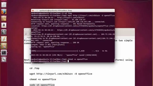 How To Install OpenOffice 4.1.1 Under Ubuntu /Linux Mint смотреть онлайн