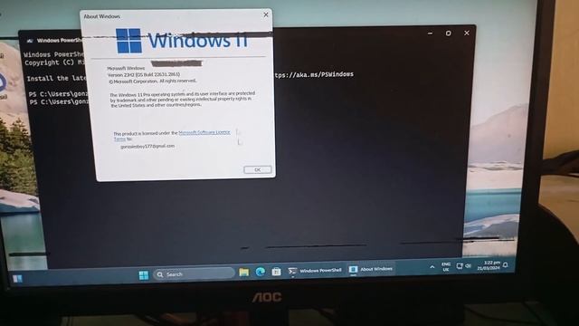 Windows 11 23H2 on an unsupported PC (winver and msinfo32) #unsupported #windows11 смотреть онлайн