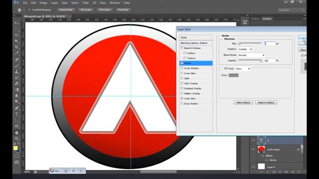 Adobe Photoshop CS6: How to Create a Simple Logo with Photoshop CS6 (For Beginners) смотреть онлайн