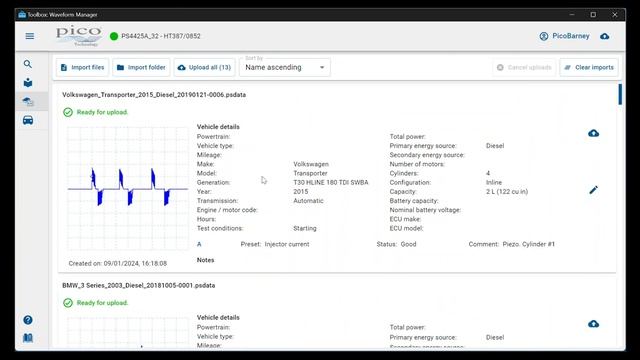 Waveform Manager | PicoScope 7 Automotive смотреть онлайн
