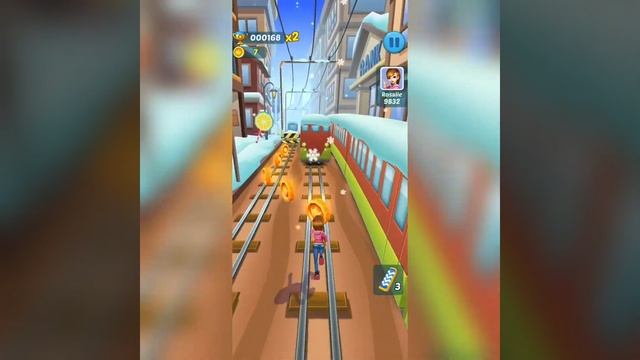 Subway Princess Runner Video Game - Running Barbie Games Doll 3d Fun Race #2 смотреть онлайн
