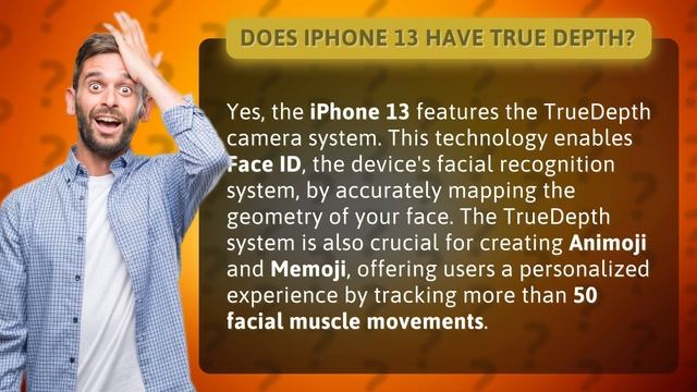 Does iPhone 13 have true depth? смотреть онлайн