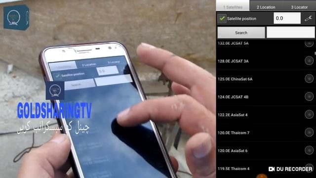 Satellite Locator with GPS locations from the phone /Dish Antenna Setting With Android Mobile Phone смотреть онлайн