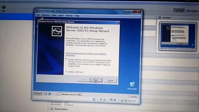 Windows Server 2003 using VBM смотреть онлайн