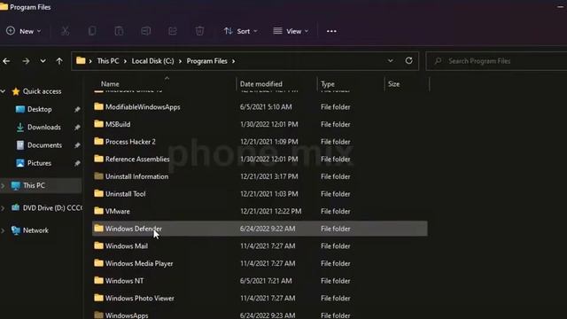 الطريقة الصحيحة لحذف Windows Defender نهائيا من الجهاز حذف وليس تعطيل смотреть онлайн
