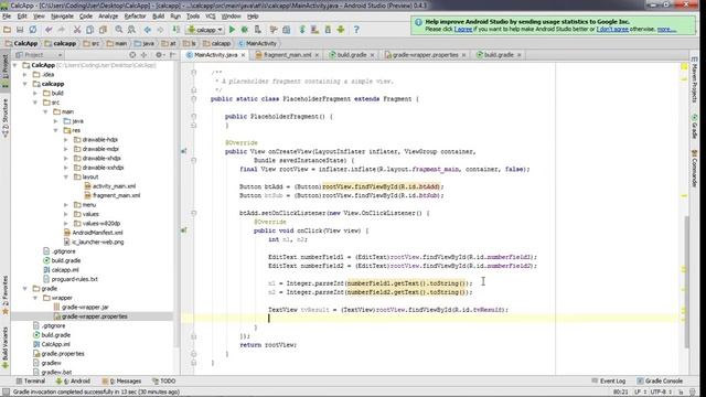 A first Android App with Android Studio including Testing смотреть онлайн