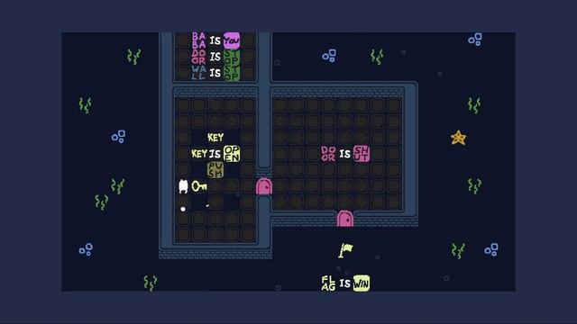 Baba Is You: Novice Locksmith - The Lake Level 07 Walkthrough (by Arvi Teikari / Hempuli) смотреть онлайн