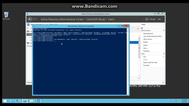 Windows Server - Configuring Active Directory Users and Computers | Windows Server 2012 смотреть онлайн