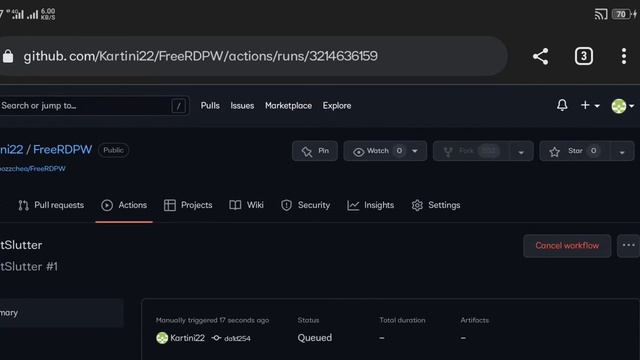 Free RDP Windows,Github 2Core RAM7 GB смотреть онлайн