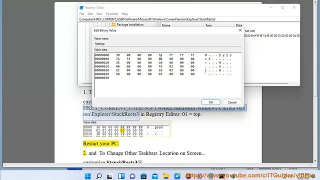 Change Taskbar Location on Screen in Windows 11 смотреть онлайн