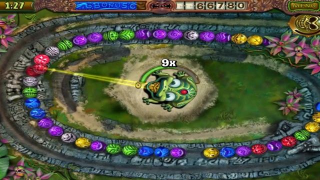 Zuma's Revenge! - Challenge (Extra Medium) Jackal Jam - Level 2 смотреть онлайн