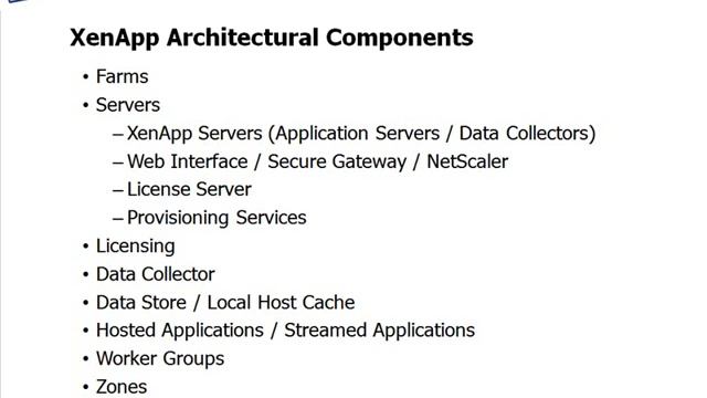 05 Understanding Citrix XenApp Architecture смотреть онлайн