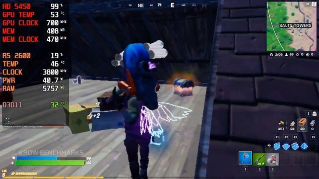 HD 5450 512MB | FORTNITE CHAPTER 2 | SEASON 5 | PERFORMANCE MODE смотреть онлайн