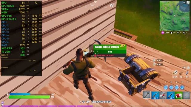 Fortnite RTX 2060 1080p Competitive Settings смотреть онлайн