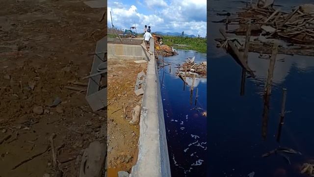 Proses pengerjaan jembatan kec sadaniang смотреть онлайн