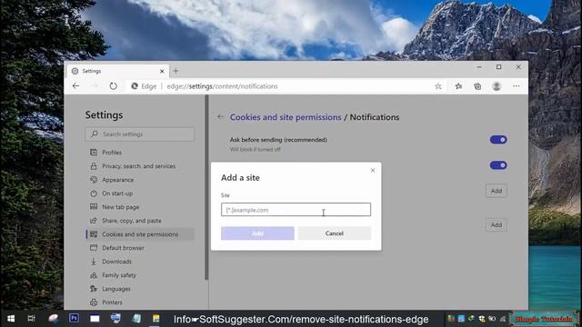 How To Turn Off Website Notifications (Virus) Microsoft Edge Chromium Windows 11/10/8/7? смотреть онлайн