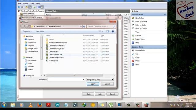 How to block program form accessing internet |Windows 7| HD | December 2014 смотреть онлайн