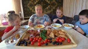 мукбанг с копчёностями