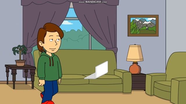 Caillou Installs Windows 8 On His Dad's Computer/Gets Virus/Grounded смотреть онлайн