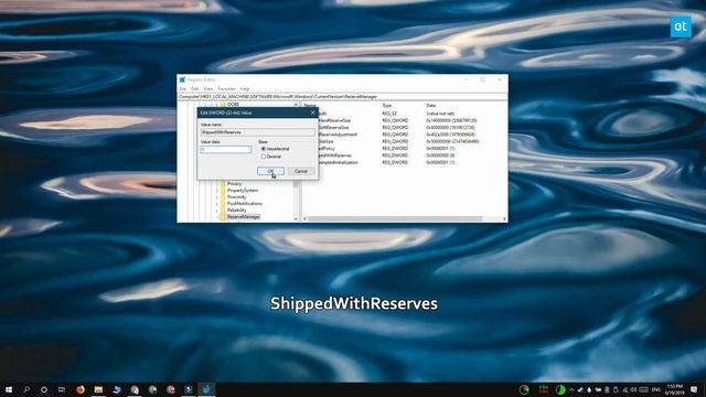 How to enable or disable Reserved Storage on Windows 10 смотреть онлайн