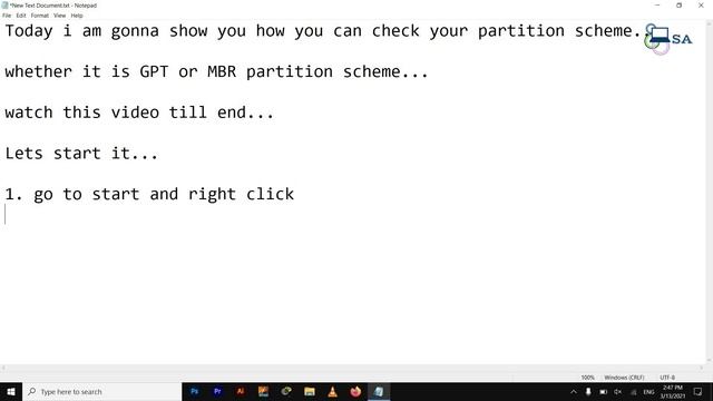How to Check Hard disk is MBR Or GPT Partition scheme in Windows 10 |2021| Easy Way смотреть онлайн