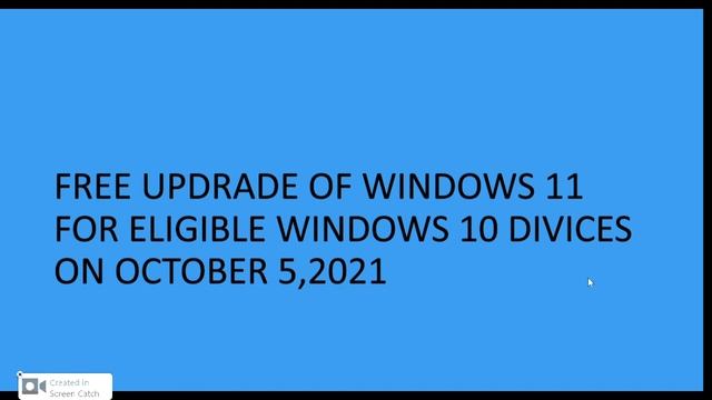 WINDOWS 11 RELEASE DATE AND INFO смотреть онлайн