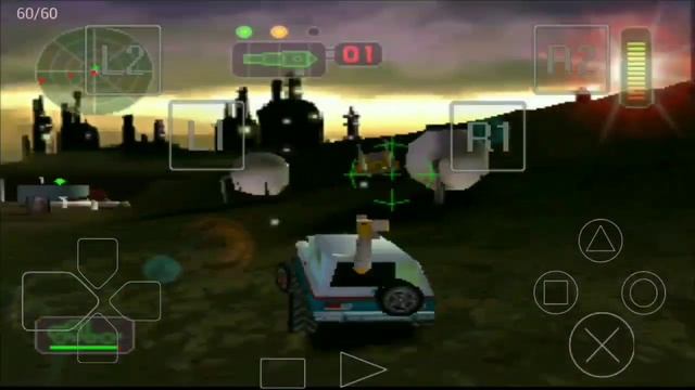 Vigilante 8 PS1 Gameplay | EPSXe