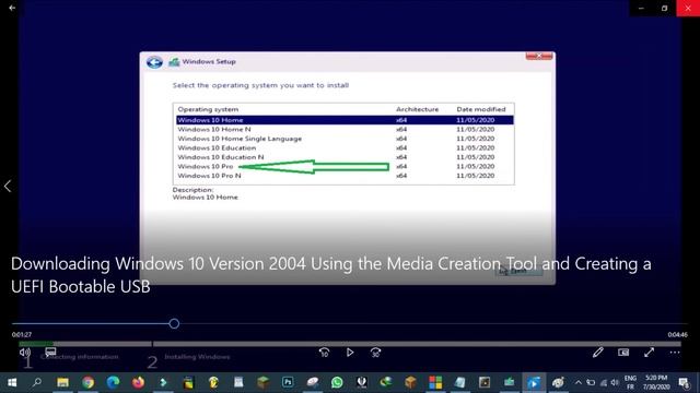 Win 10 pro Using the Media Creation Tool and Creating смотреть онлайн