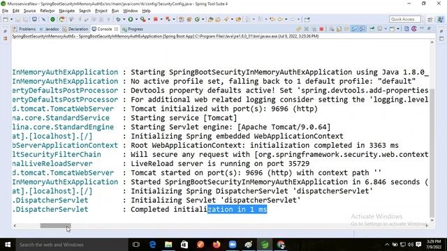 Microservice II In Memory Authentication II Session 121 II by Ravikant Sir смотреть онлайн