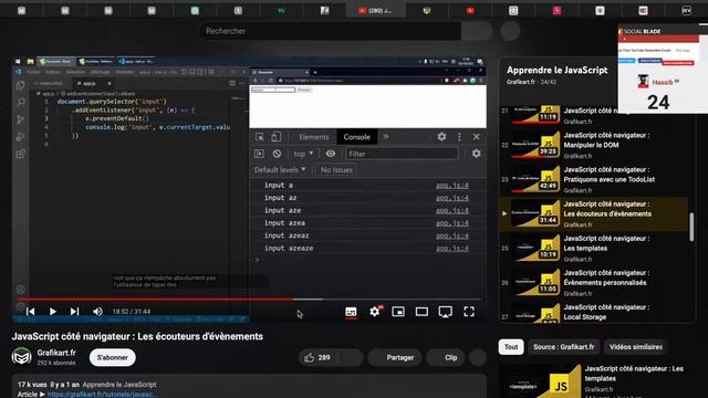 1 MOIS POUR APPRENDRE JAVASCRIPT : JOUR 33 смотреть онлайн