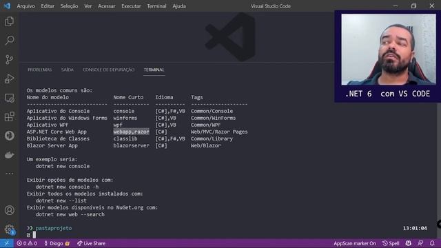 Programando em .Net 6 no vscode смотреть онлайн
