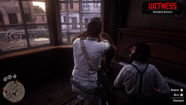 Red Dead Redemption 2 Throwing a man threw a window part two смотреть онлайн
