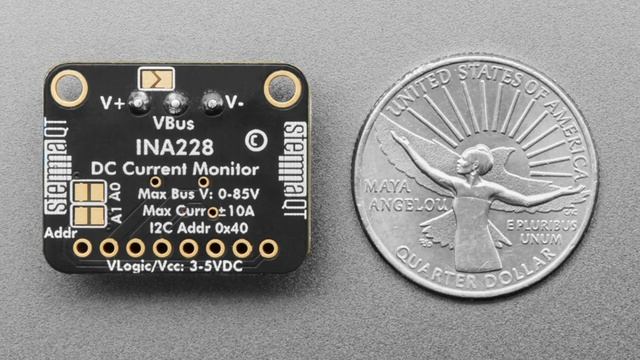 #NewProducts 10/19/23 Feat. #Adafruit INA228 - I2C 85V, 20-bit High Or Low Side Power Monitor QT!
