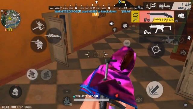 Insane PP19 And M1887 | ROS 1vs4 | EP-85 | By Steezy gaming168 | Rules Of Survival | ROSMobile | смотреть онлайн