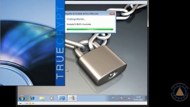 BitLocker - Criptografia com Windows 7 Ultimate - www.professorramos.com смотреть онлайн