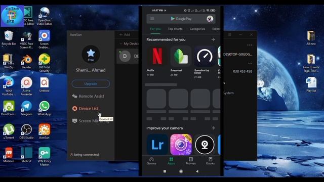 AweSun Remote Desktop | An all-in-one Remote, Control & Access Software | Mirroring | AweSun Deskto смотреть онлайн
