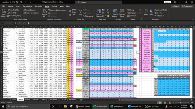 How to Use my FPL Optimization Tool Part 3 -- Updated for 21/22 Season смотреть онлайн