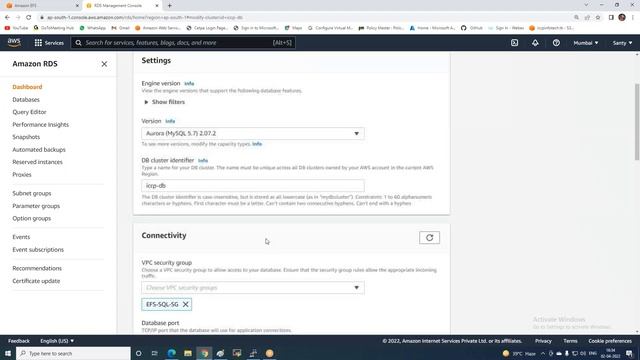 Part 2 Session 20 Deploy and Configure AWS RDS and EFS смотреть онлайн